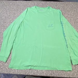Vineyard Vines Long Sleeve Pocket Tee